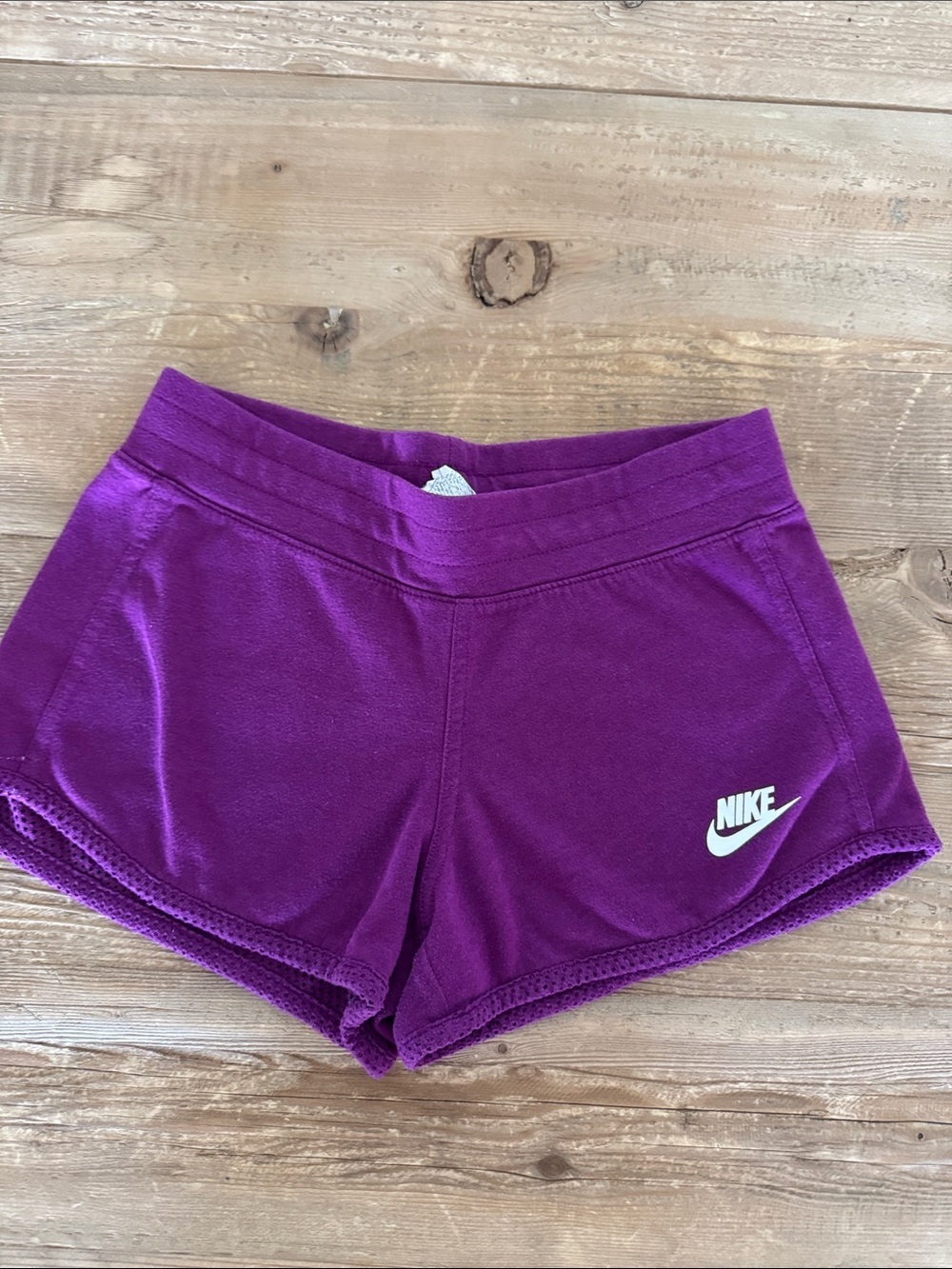 Nike Women's Deep Purple Athletic Shorts